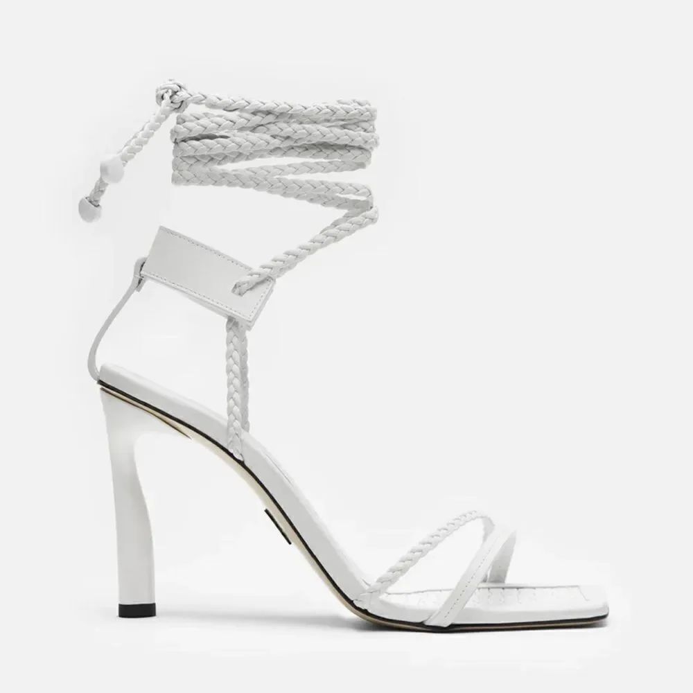 Paul Andrew Braided Strappy Sandals size 37.5